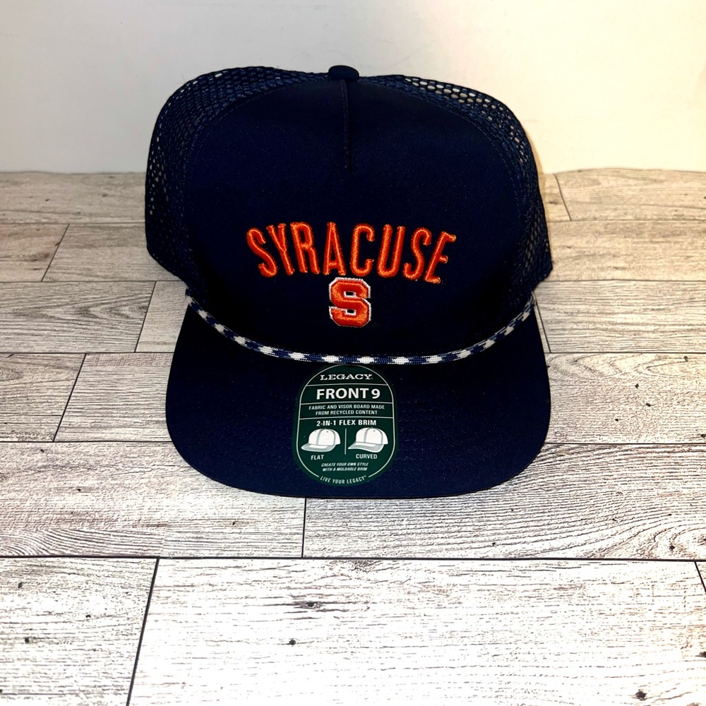 Legacy Syracuse Dark Blue Cap with Orange Logo